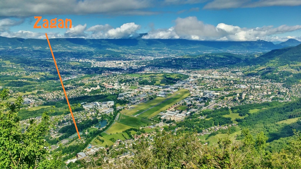 View from Mont St Michel Chambery