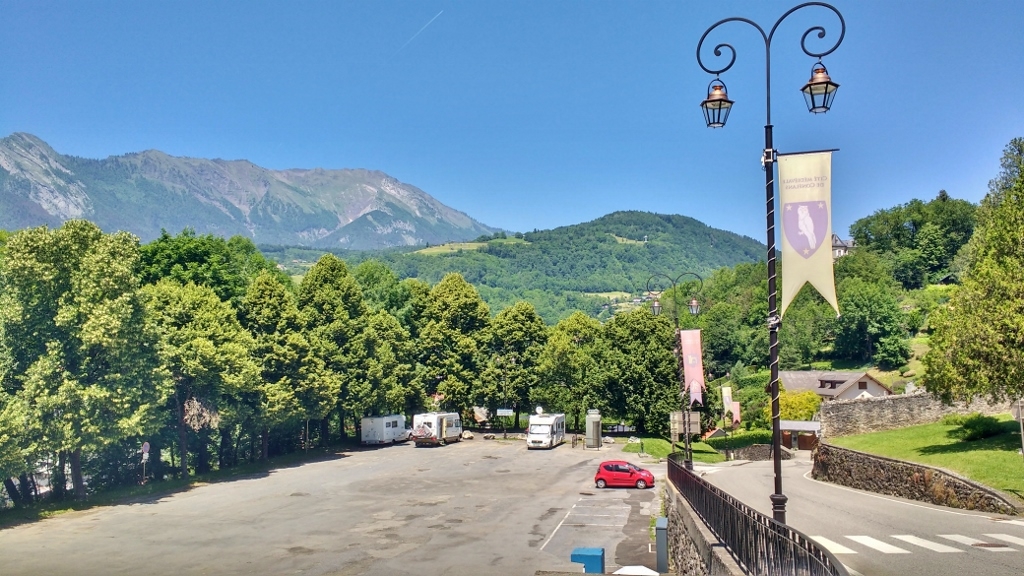 Motorhome parking Albertville, France