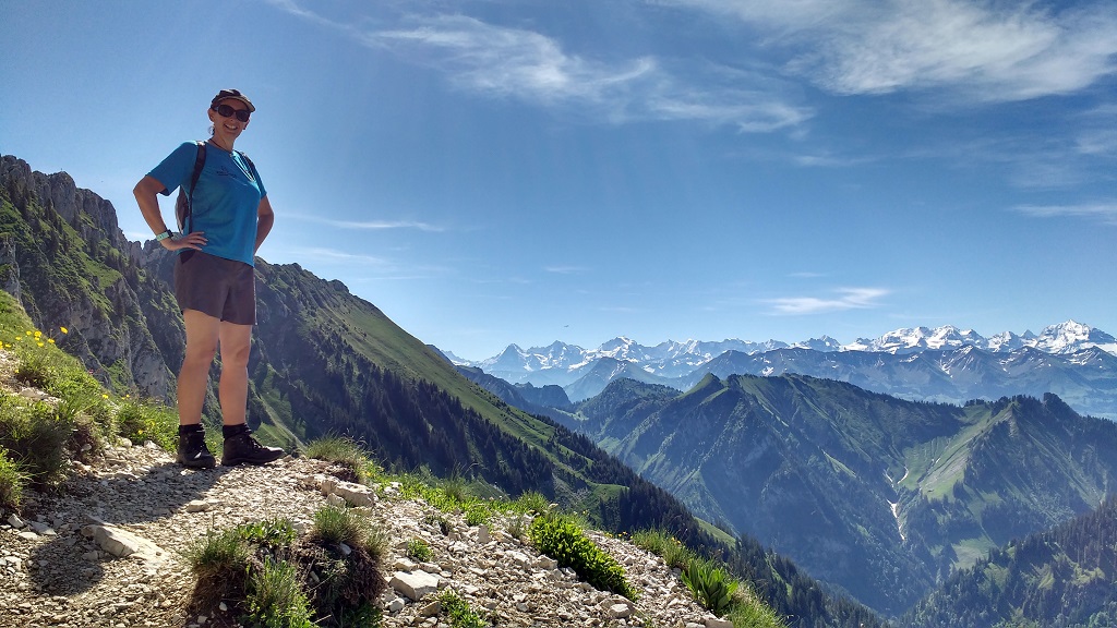 Hiking in the Gantrisch Natural Park in Switzerland