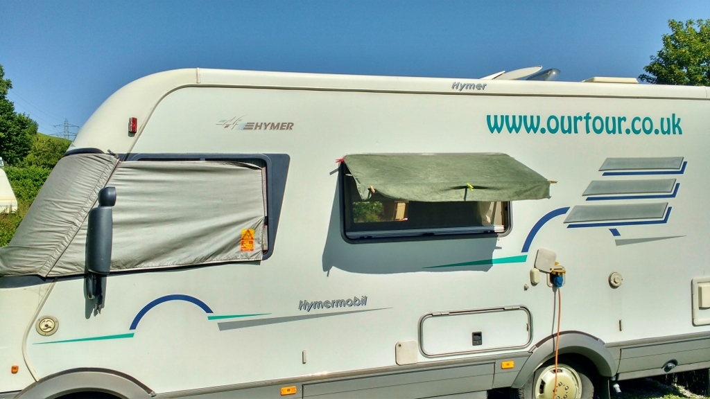 Cope in heatwave in motorhome or camper