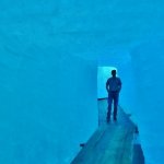 Tunnel inside Rhone Glacier