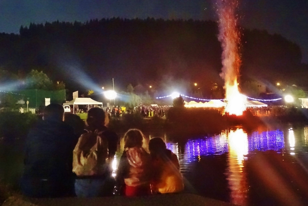 Bonfire in Gerardmer France