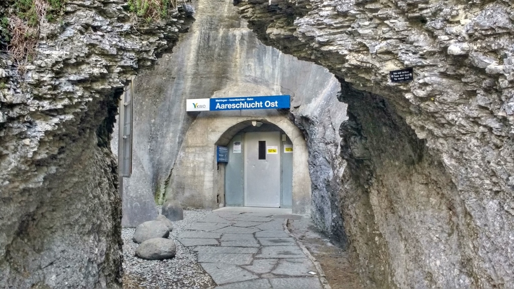 Aareschlucht Ost Train Station