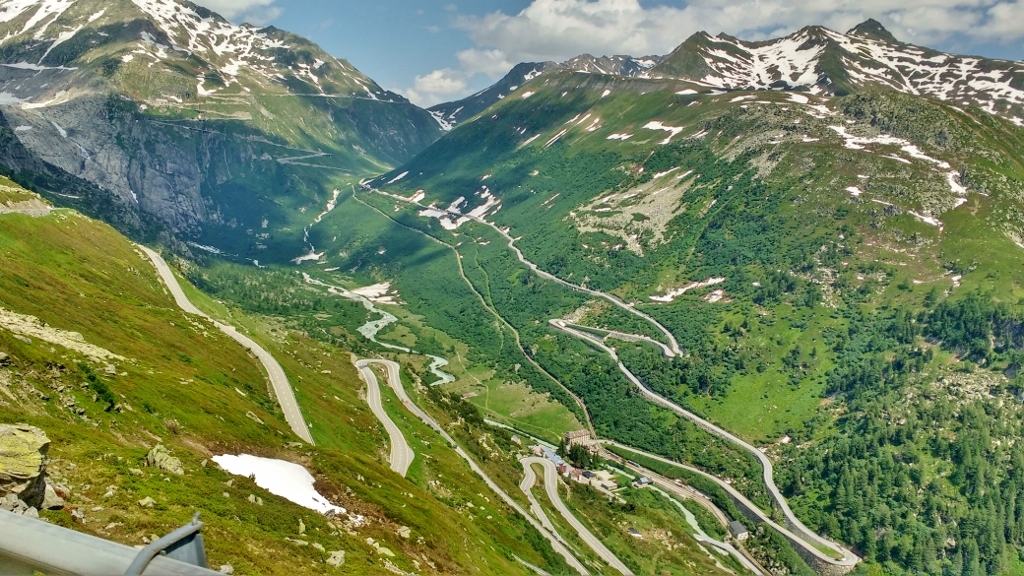 Grimselpass and Furkapass Switzerland