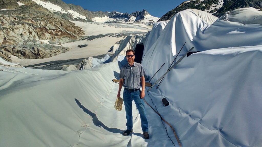 Entrance to Rhone Glacier Tunnel
