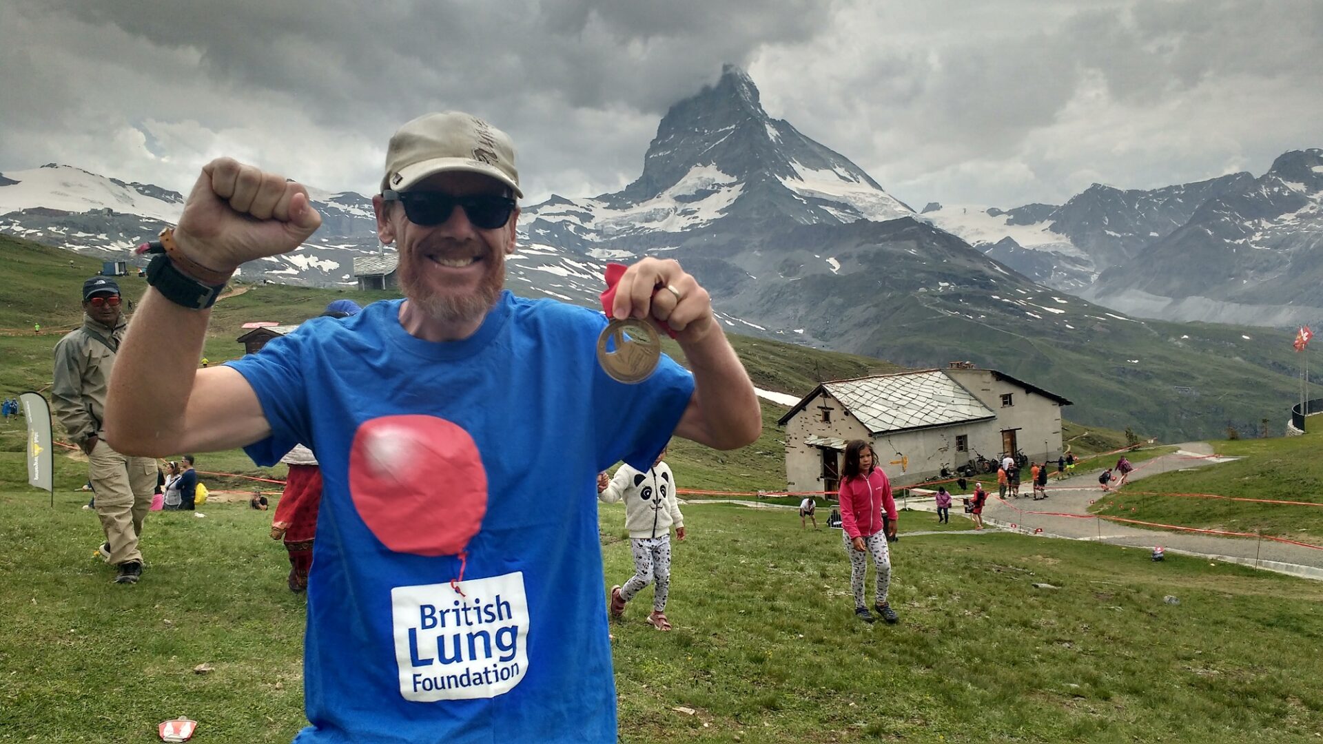 Breathe Easy and the British Lung Foundation, we salute you