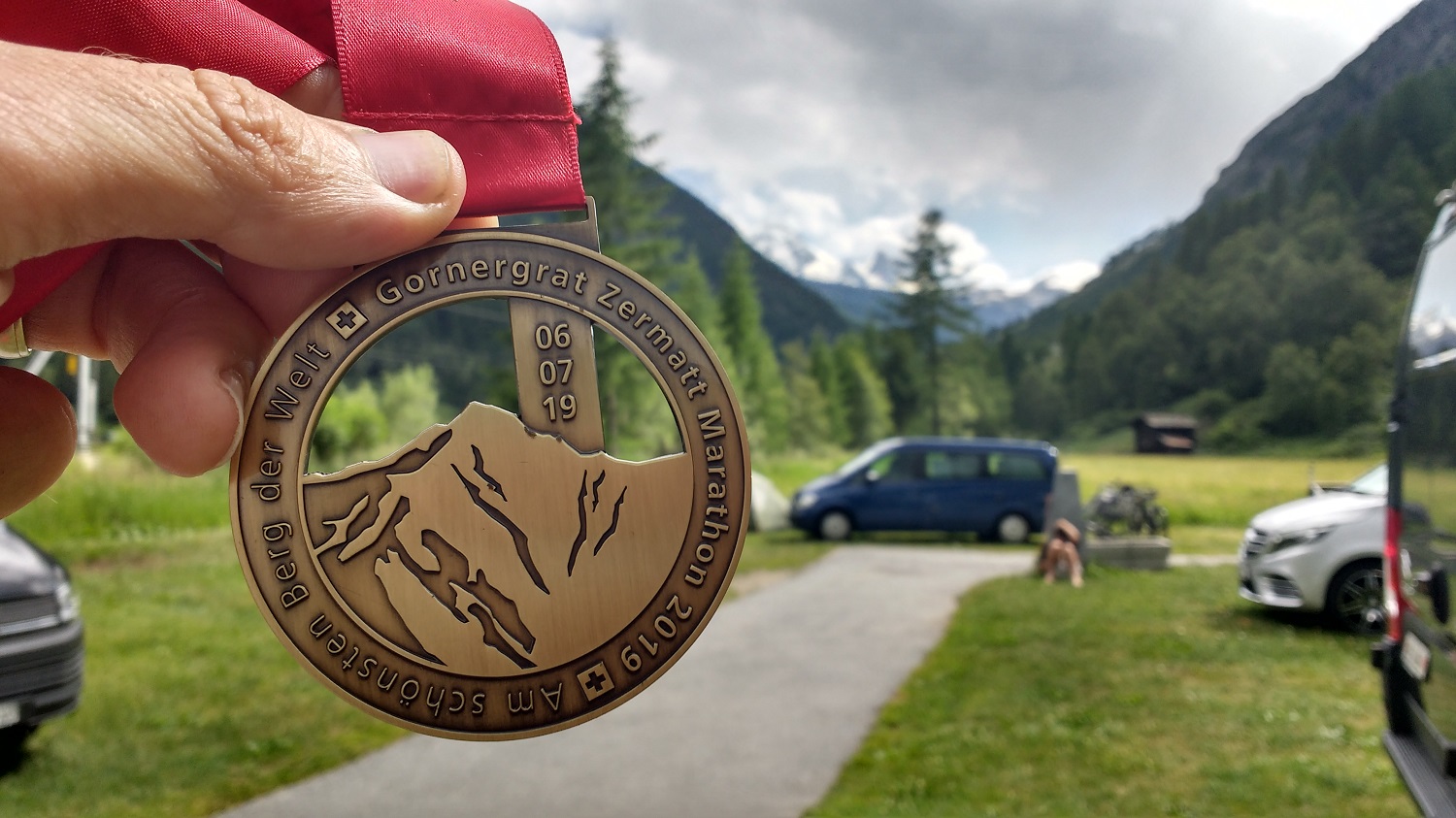 Zermatt 2019 Marathon Medal