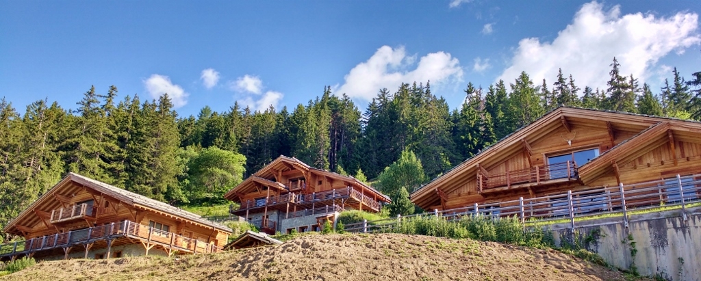 Swiss chalets