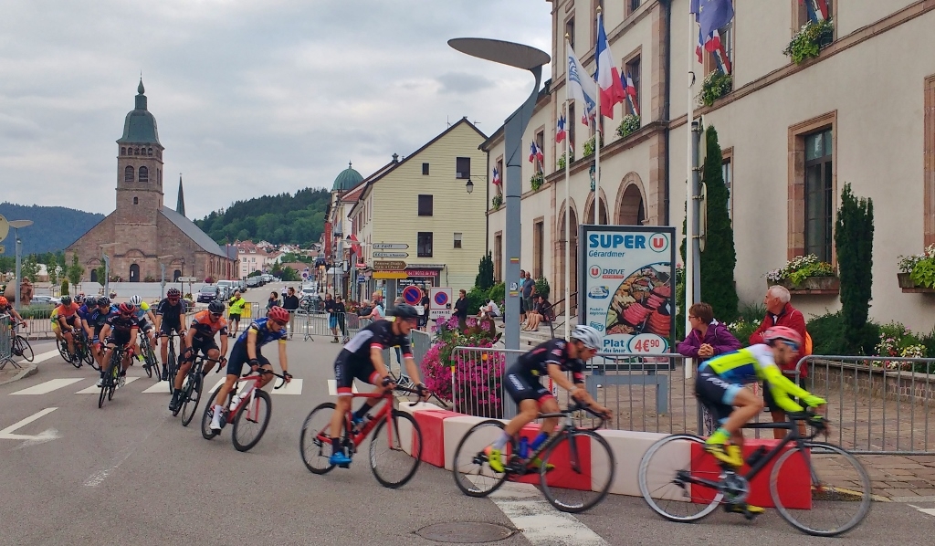 bike race in Gerardmer France