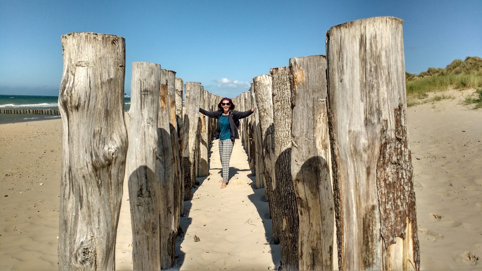 The beach at Sangatte