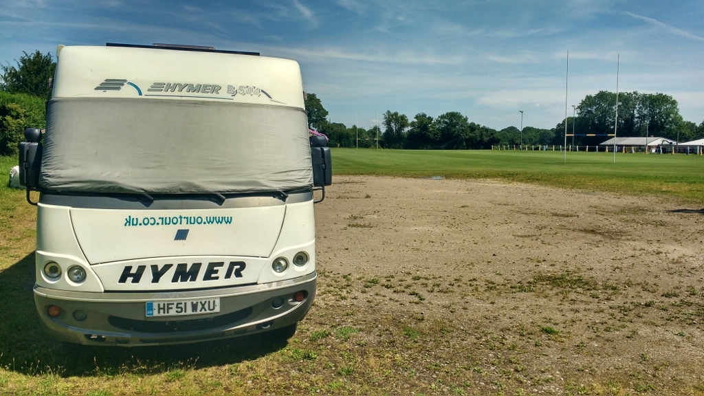 low cost motorhome stop Kenilworth UK