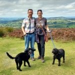 Walking on Long Mynd