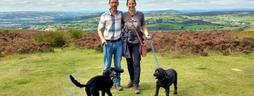 Walking on Long Mynd