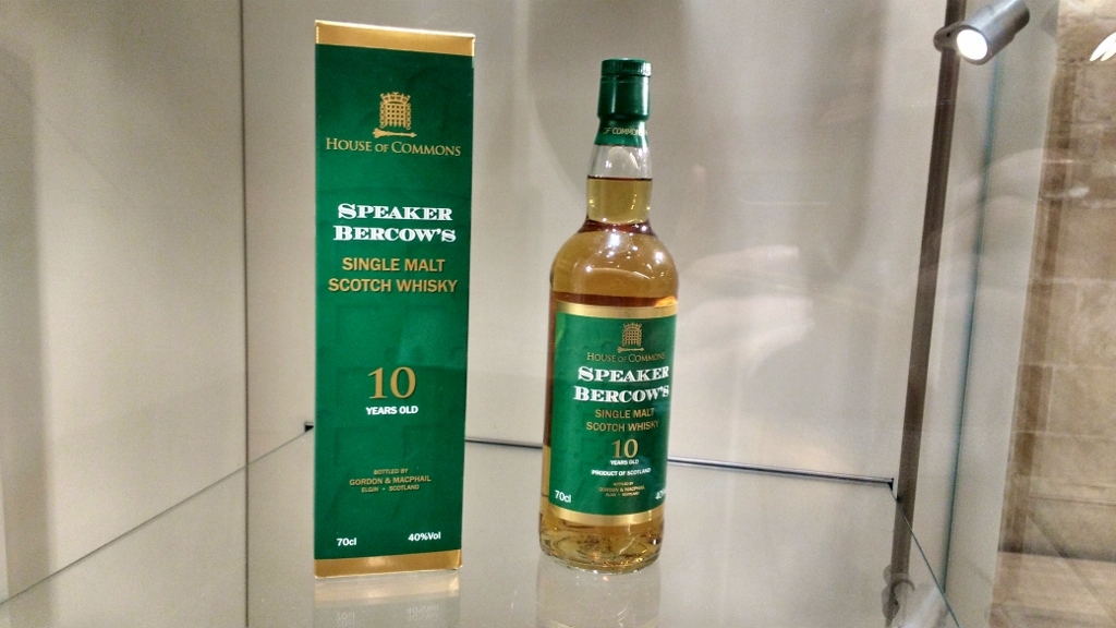 speaker Bercow Whisky