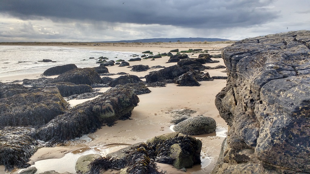 The beach at Dornoch