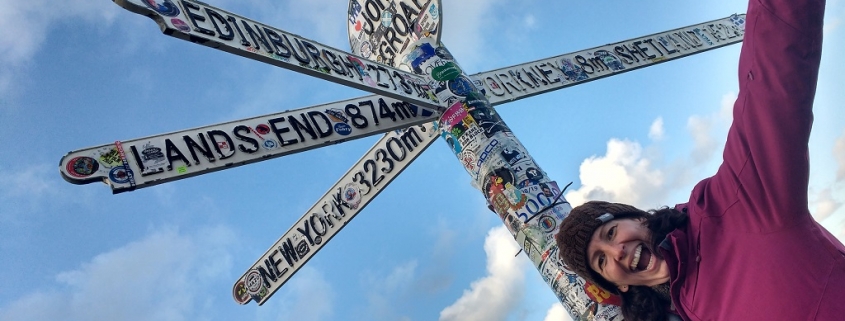 John O' Groats NC500 Motorhome Scotland