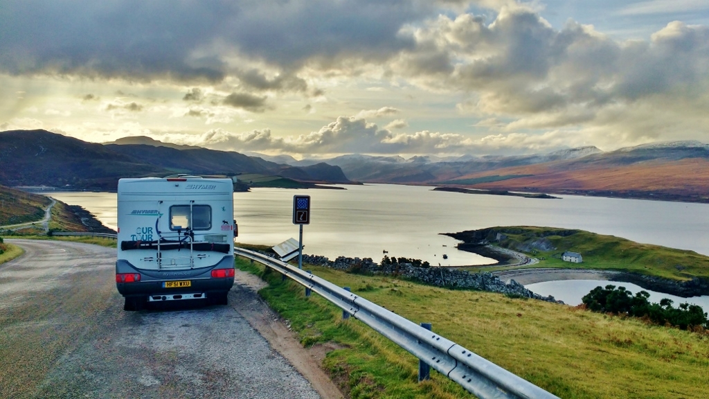 Lock Eriboll NC500 Scotland Motorhome