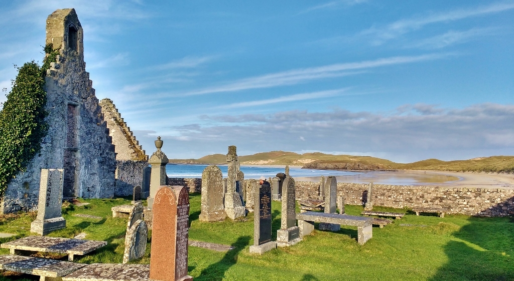 Balnakeil Graveyard near Durness, Scotland NC500