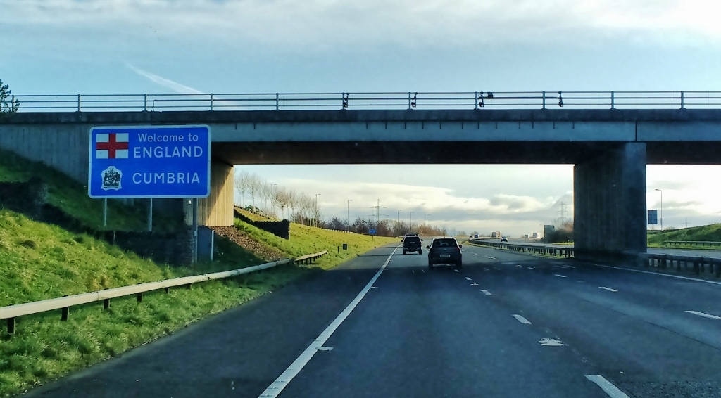 Welcome to England Sign