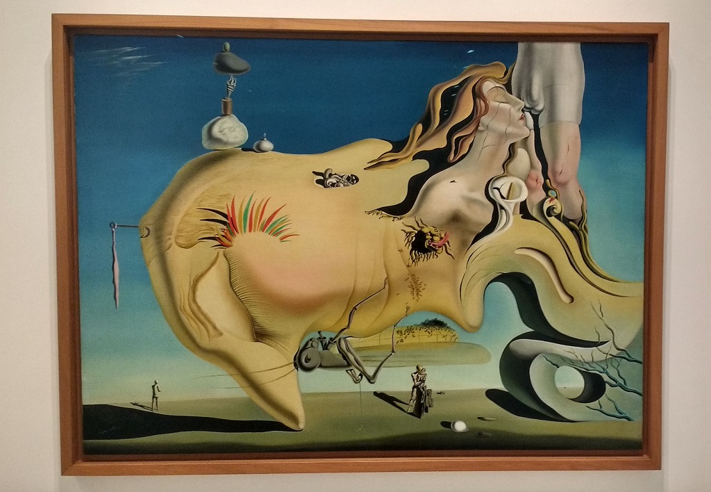 Dali painting Madrid