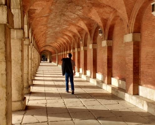 The royal palace at Aranjuez Spain