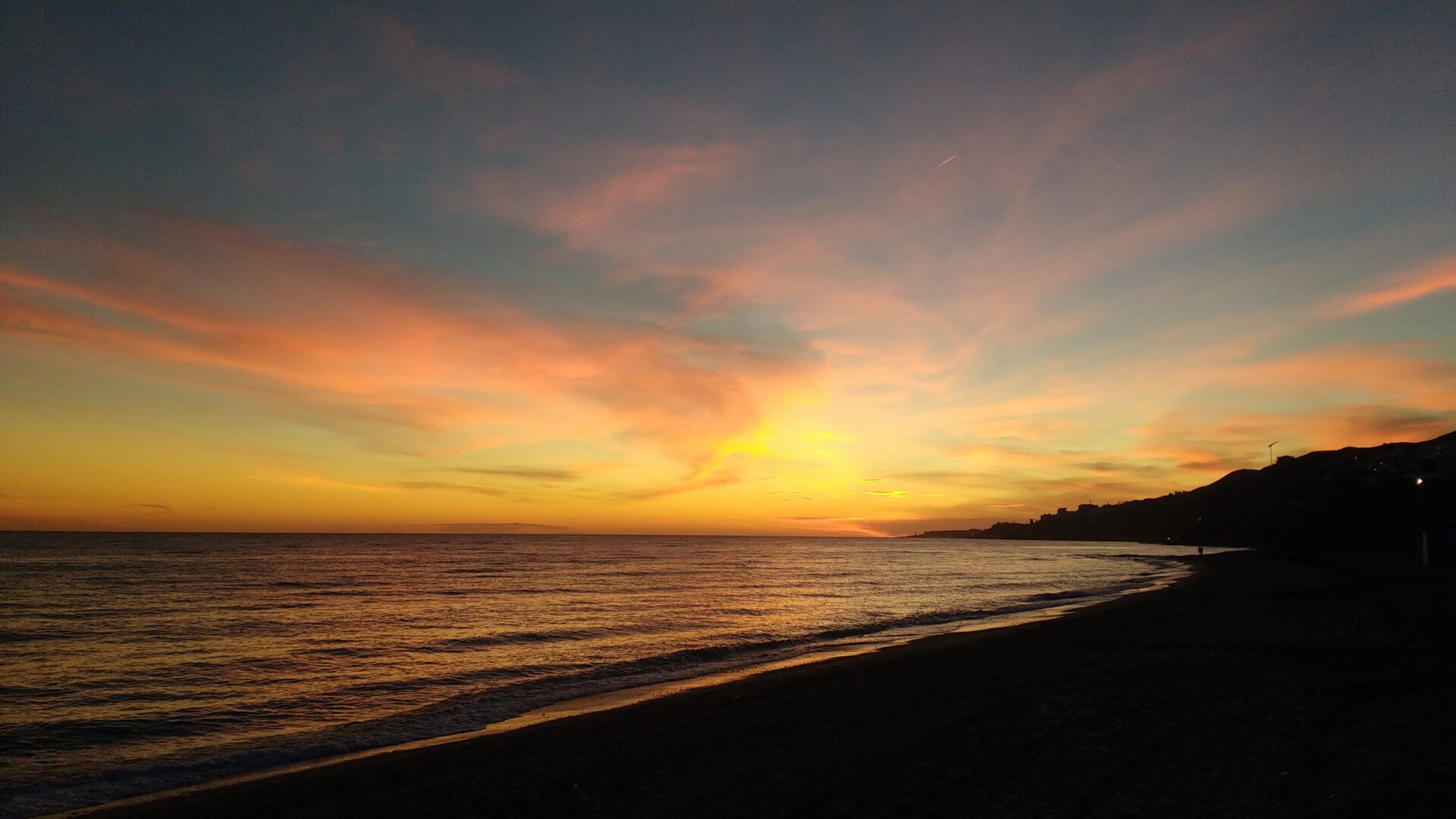 Sunset in Nerja, Costa del Sol