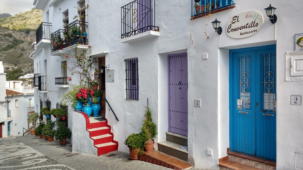 Moorish streets in Frigiliana