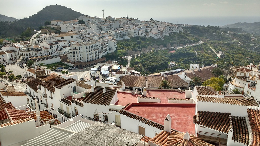 Frigiliana, a peublo blanco to the north of Nerja