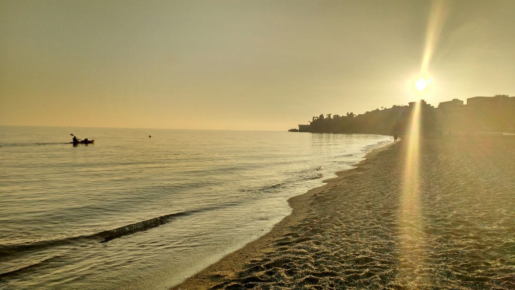 Sunset in Nerja