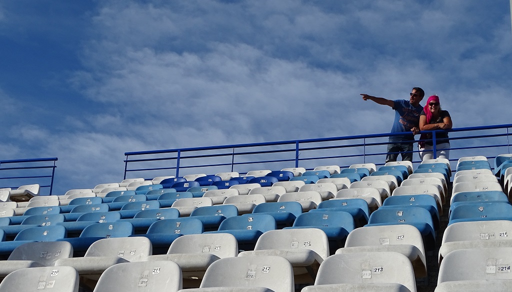 Mark and Becky at Circuito de Jerez