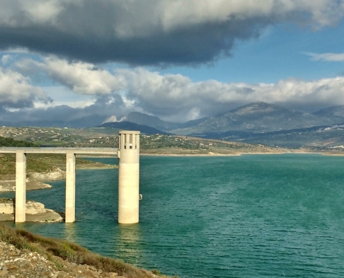 embalse de la vinuela