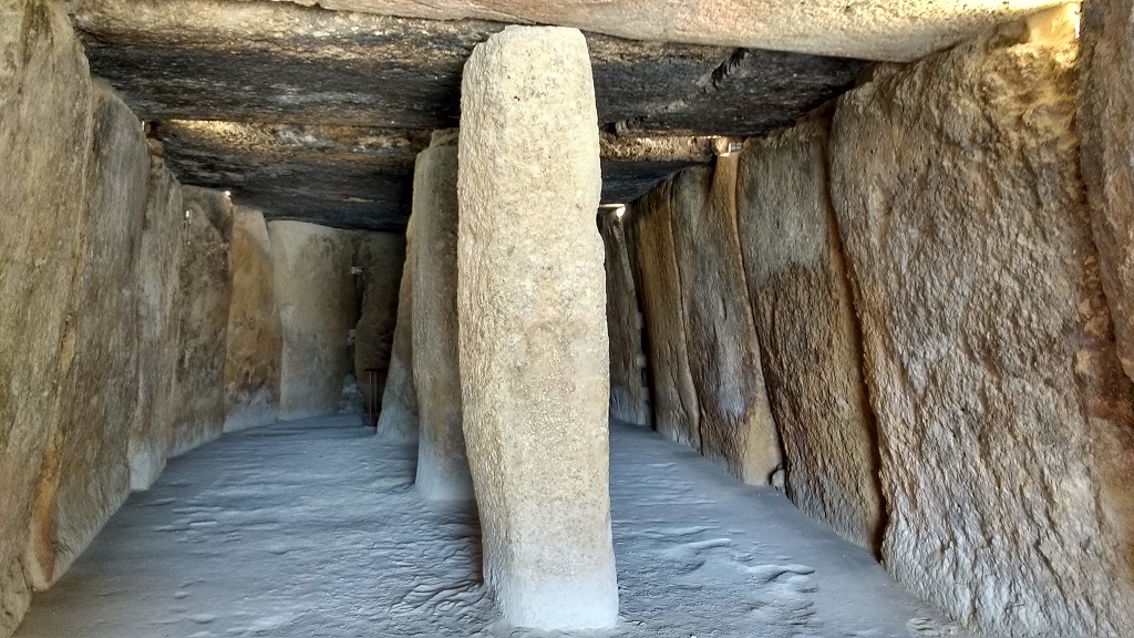 Inside the Menga Dolmen