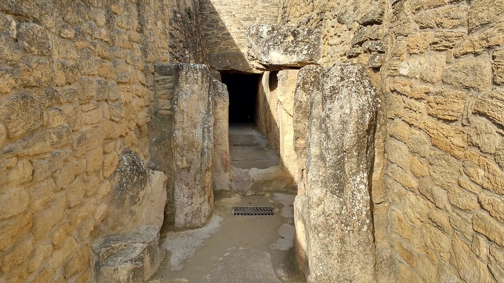 The smaller Viera Dolmen, long-since robbed of its grave contents