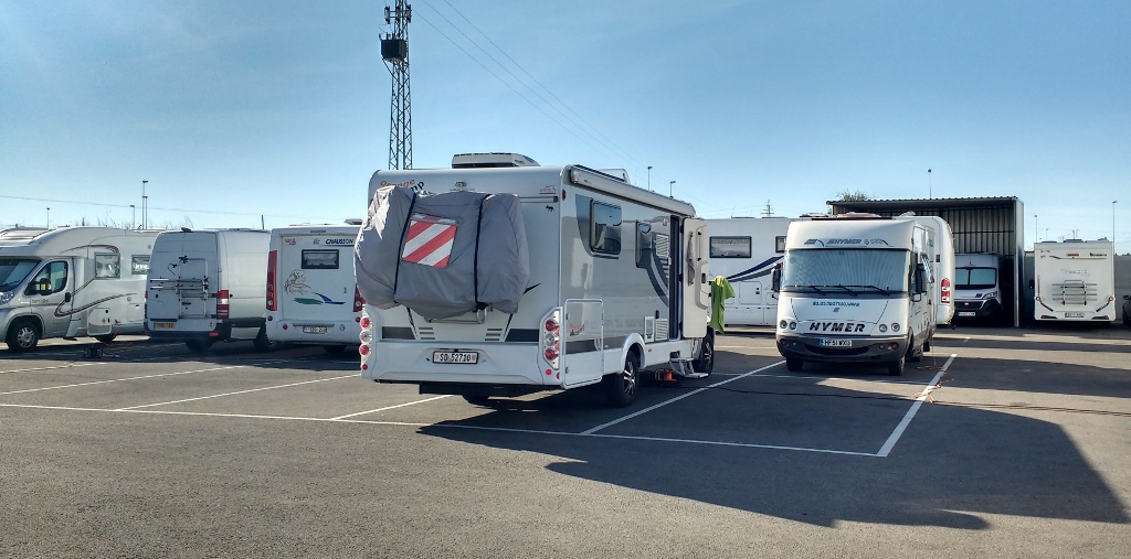 motorhome parking Jerez Spain