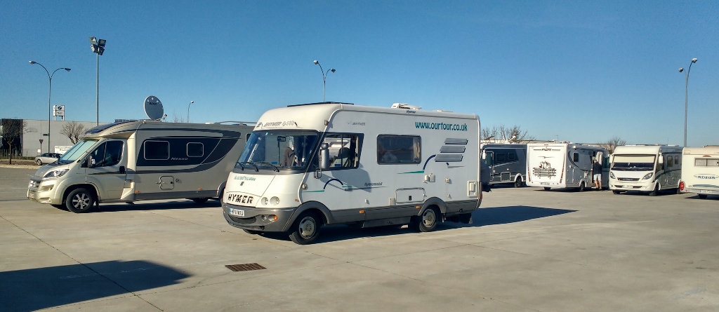motorhome aire salamanca