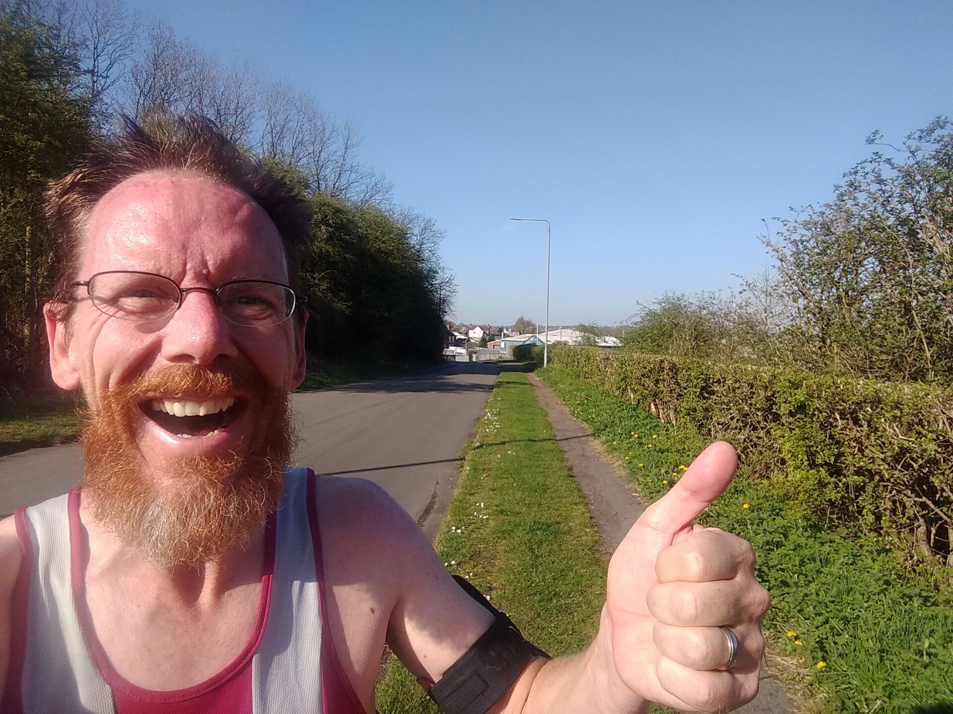 Running's turned into a strange, dodge-the-stranger experience.