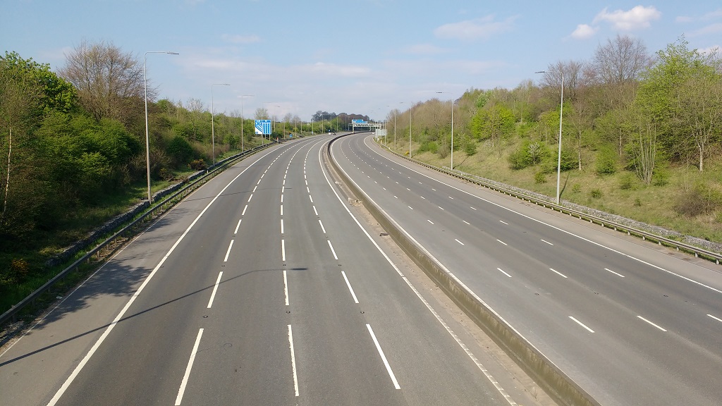 The M1 is still quiet, but you do have to wait a good while to get a shot like this!