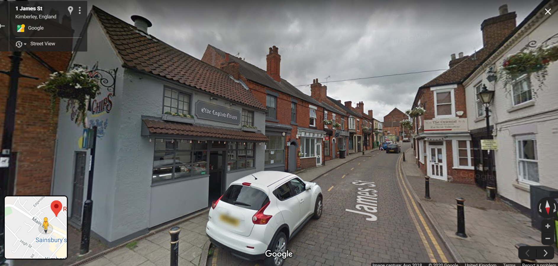 Old english chippy james street kimberley