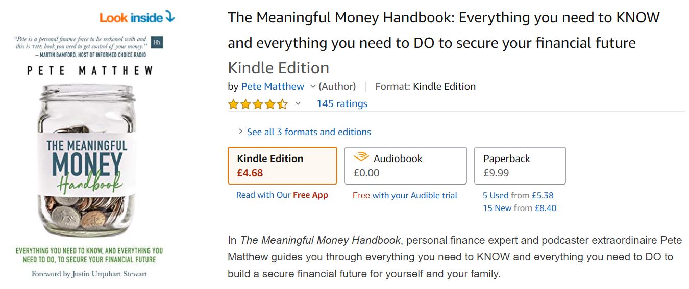 meaningful money pete matthew personal finance future secure