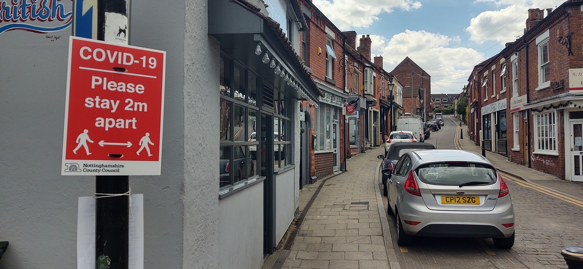 Our street after 100 days of lockdown