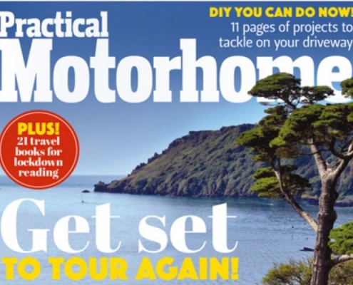 Practical Motorhome Magazine Cover August 2020