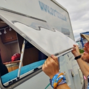 Replacing motorhome window