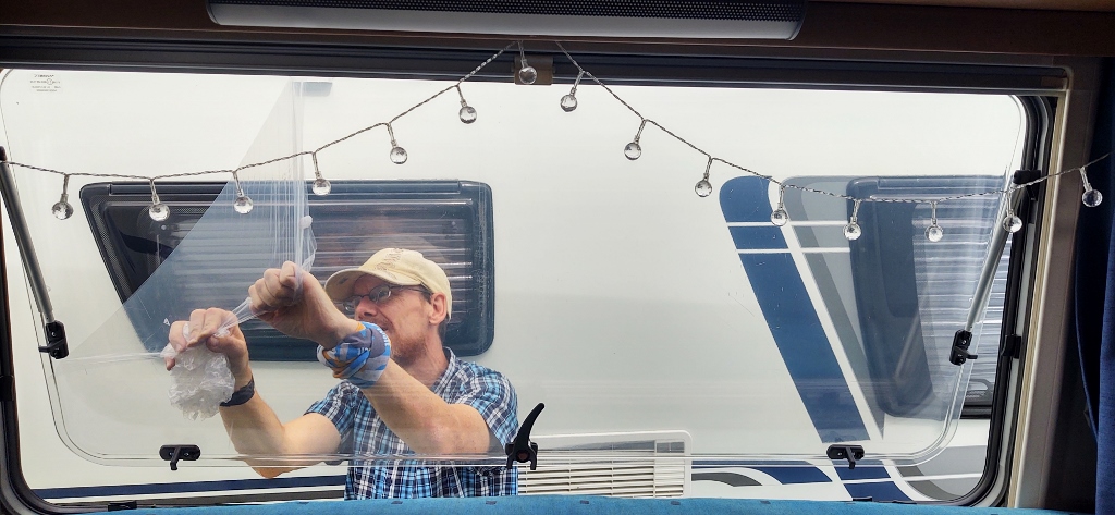 New Hymer Motorhome Habitation Window