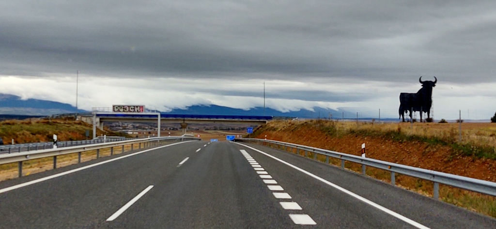 Driving motorhome across Spain
