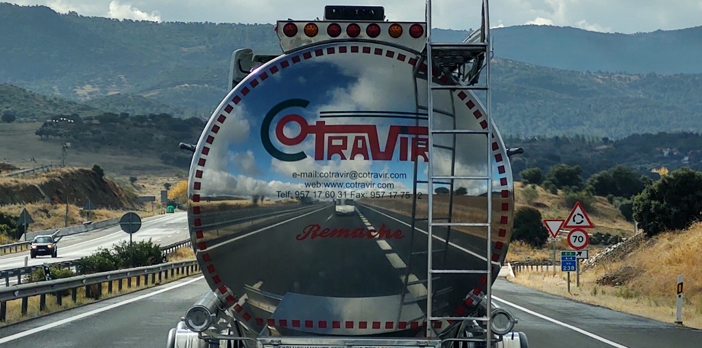 Driving motorhome across Spain