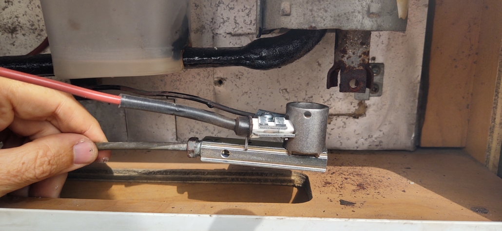 New burner to sort the fridge woes