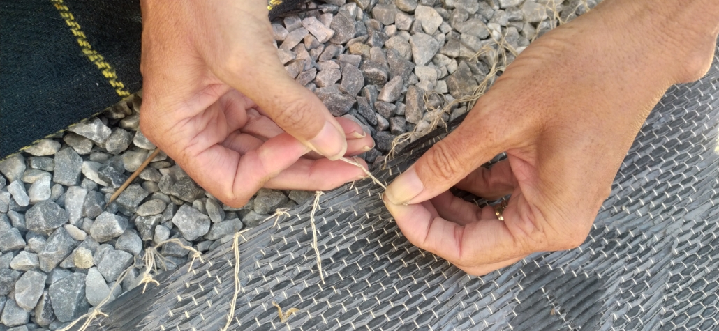 The tying process was a tad fiddly mind you!