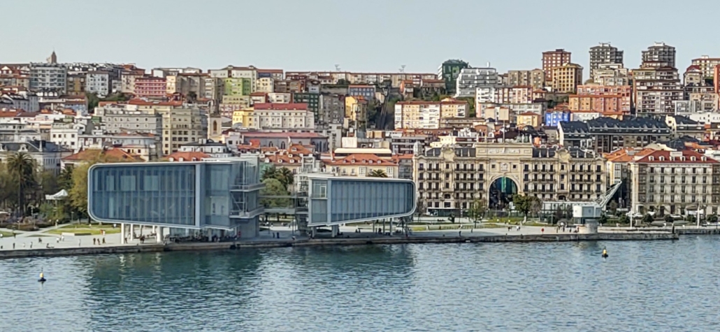 Departing Santander