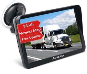 AONEREX Truck Motorhome Satnav GPS Satellite Navigation System EU Lifetime Maps
