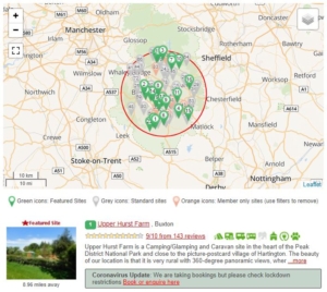 Motorhome Mains Hook-Up Electricity Cable